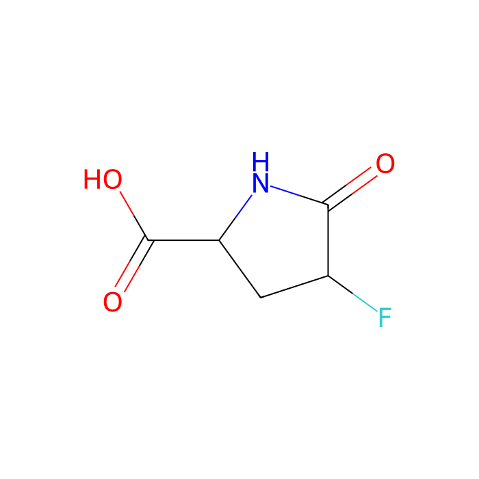 (2S,4R)-4-fluoro-5-oxopyrrolidine-2-carboxylic acid