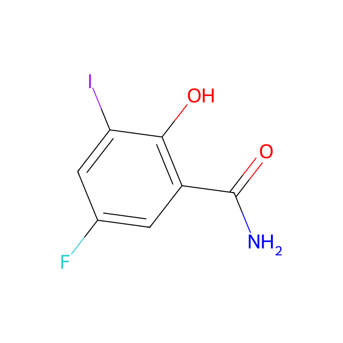 5-fluoro-2-hydroxy-3-iodo-benzamide