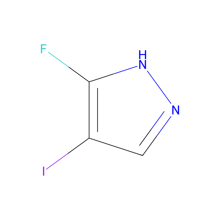 3-fluoro-4-iodo-1H-pyrazole