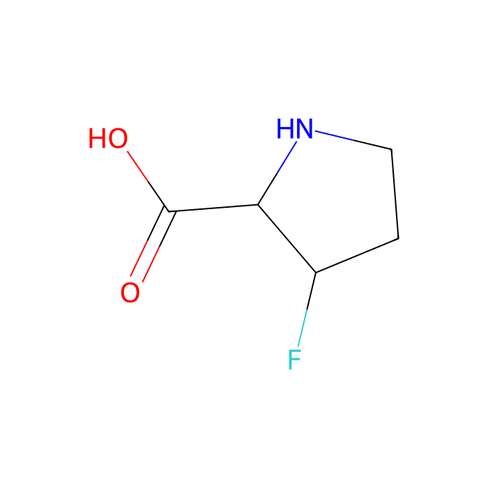 (2S,3S)-3-fluoropyrrolidine-2-carboxylic acid