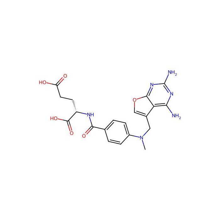 Furo[2,3d]pyrimidine antifolate