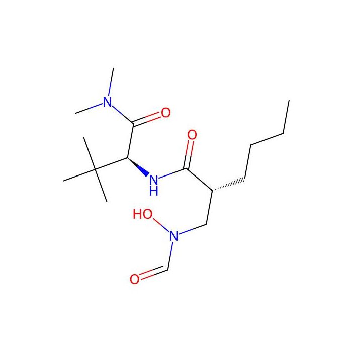 2-[(Formyl-hydroxy-amino)-methyl]-hexanoic acid (1-dimethylcarbamoyl-2,2-dimethyl-propyl)-amide