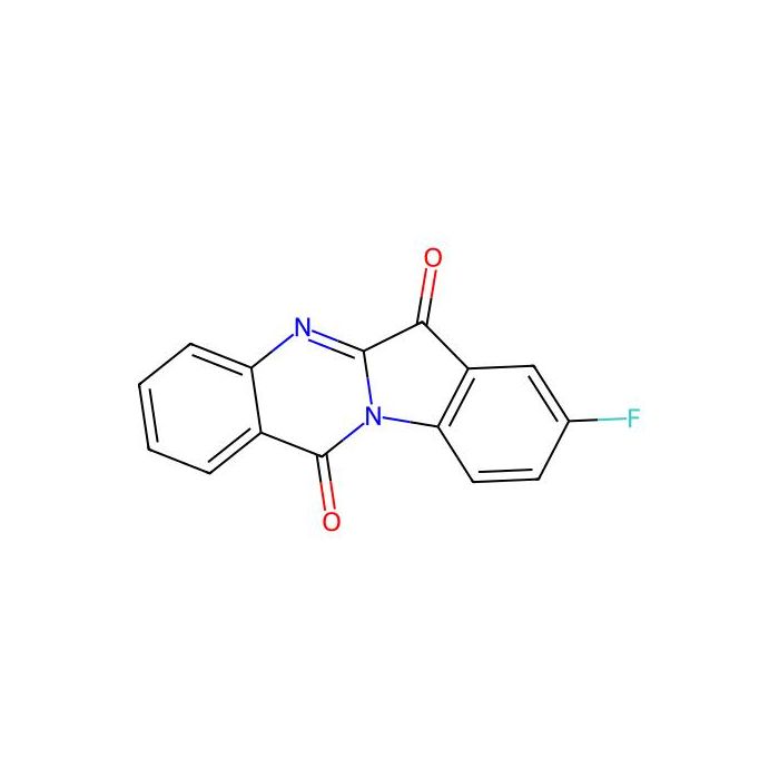 8-Fluoroindolo[2,1-b]quinazoline-6,12-dione
