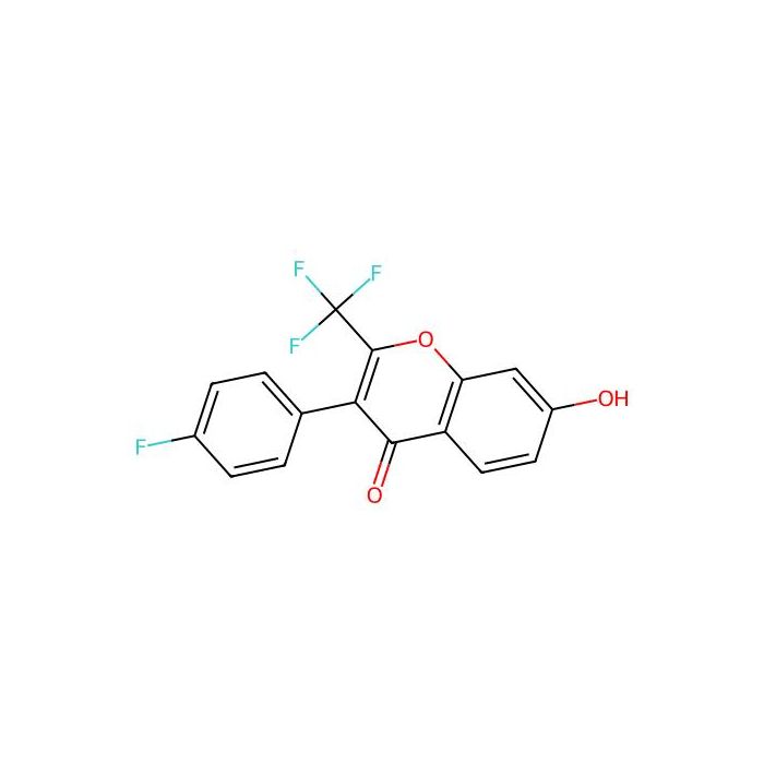 3-(4-fluorophenyl)-7-hydroxy-2-(trifluoromethyl)-4H-chromen-4-one