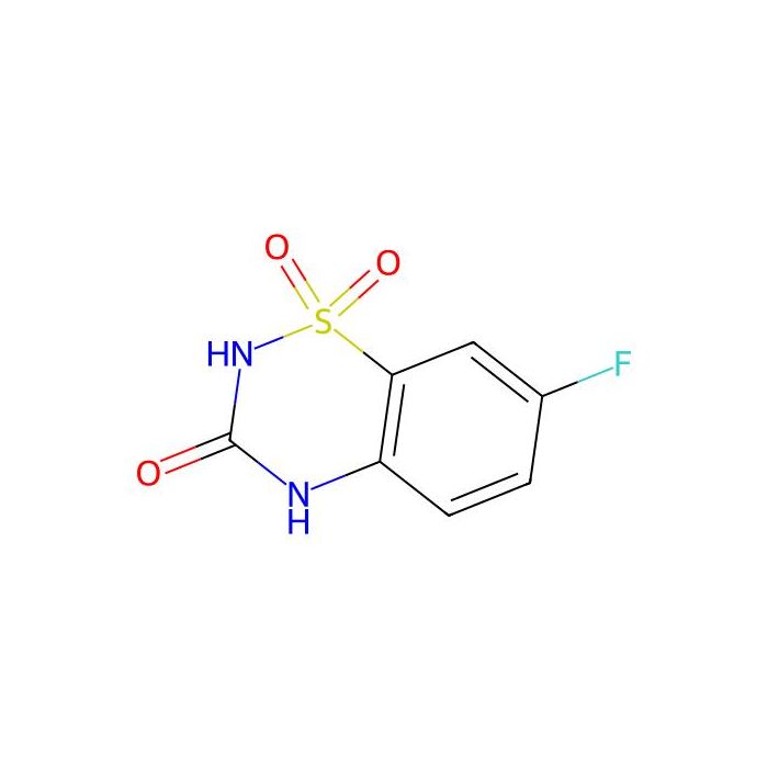7-Fluoro-2H-benzo[e][1,2,4]thiadiazin-3(4H)-one 1,1-dioxide