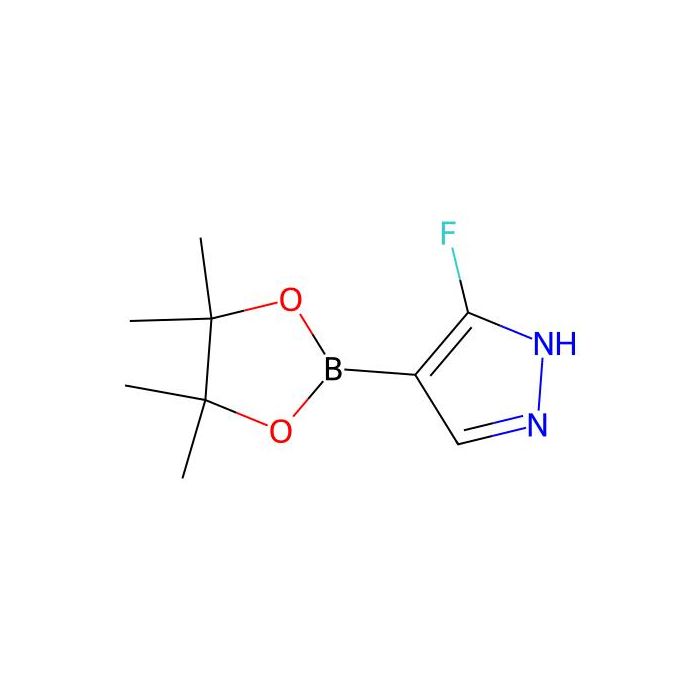 3-fluoro-4-(4,4,5,5-tetramethyl-1,3,2-dioxaborolan-2-yl)-1H-pyrazole