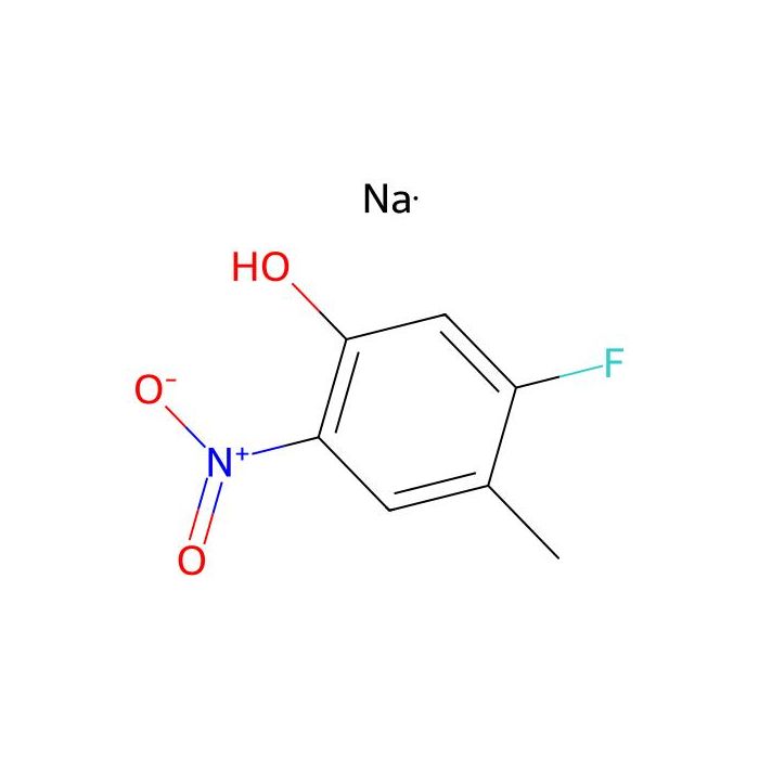 5-fluoro-4-methyl-2-nitro-phenol;sodium salt