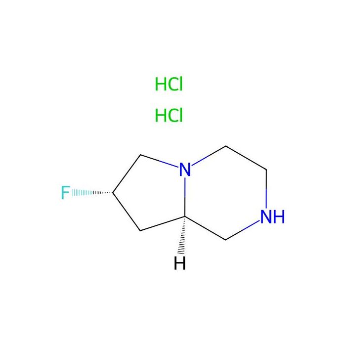 (7S,8aR)-7-fluoro-1,2,3,4,6,7,8,8a-octahydropyrrolo[1,2-a]pyrazine;dihydrochloride