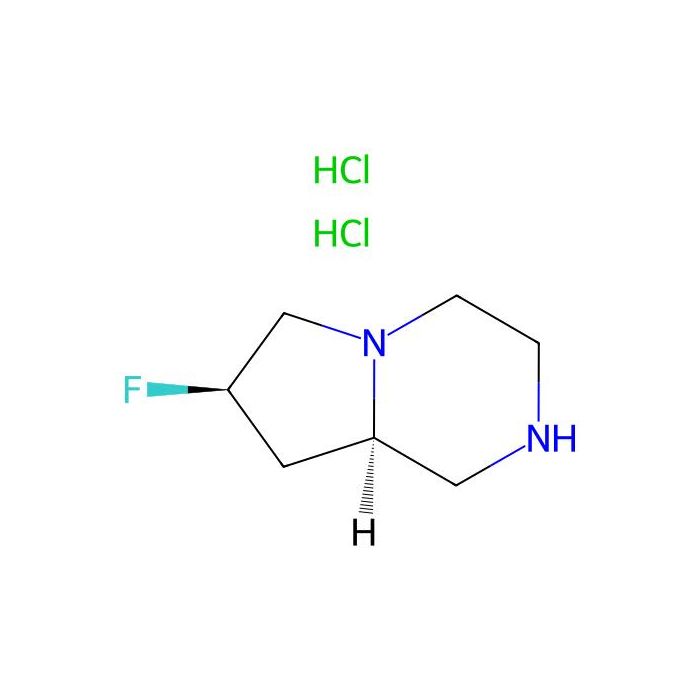 (7R,8aR)-7-fluoro-1,2,3,4,6,7,8,8a-octahydropyrrolo[1,2-a]pyrazine;dihydrochloride