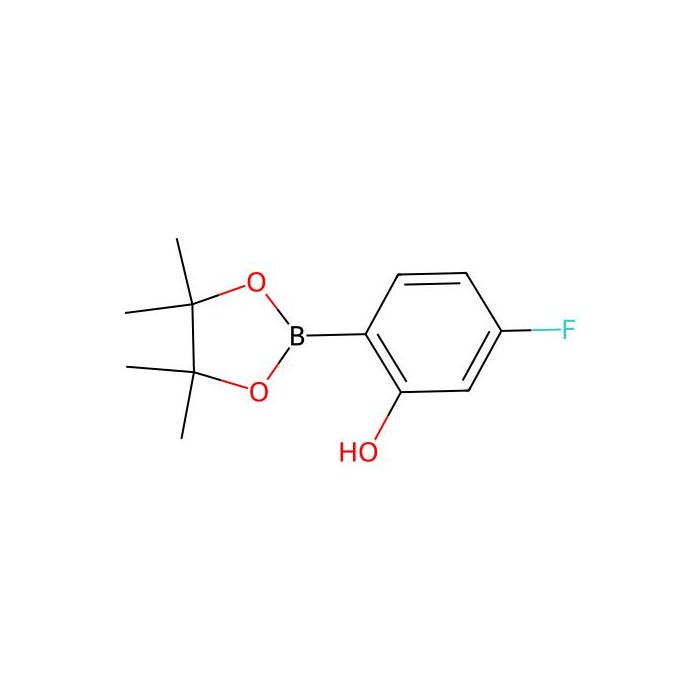 5-氟-2-(4，4，5，5-四甲基-1，3，2-二氧硼杂环戊烷-2-基)苯酚