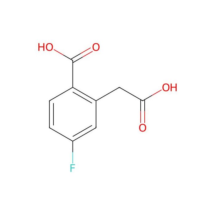 2-(Carboxymethyl)-4-fluorobenzoic acid