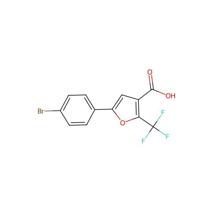 5-(4-溴苯基)-2-(三氟甲基)呋喃-3-羧酸