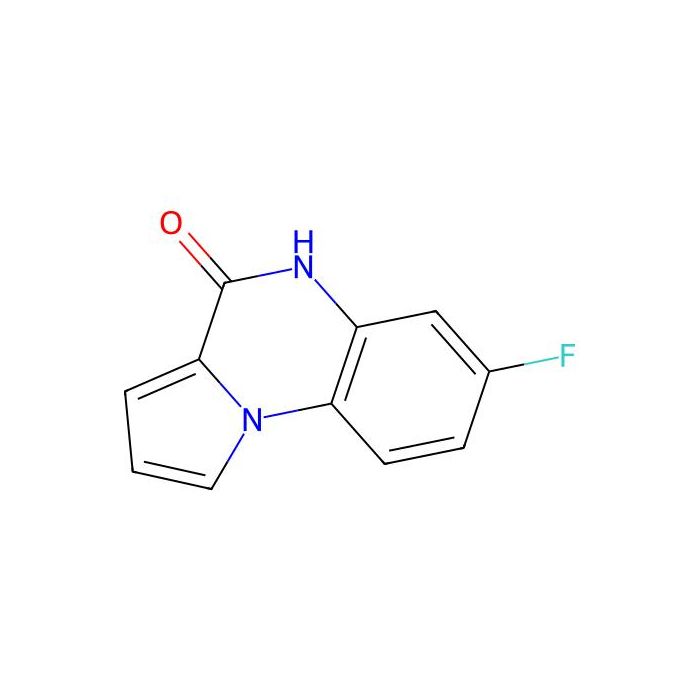 7-氟吡咯并[1，2-a]喹喔啉-4(5H)-酮