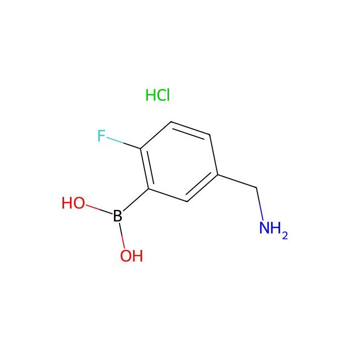 (5-(氨基甲基)-2-氟苯基)硼酸盐酸盐