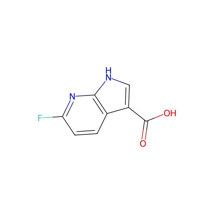 6-氟-1H-吡咯并[2，3-b]吡啶-3-羧酸