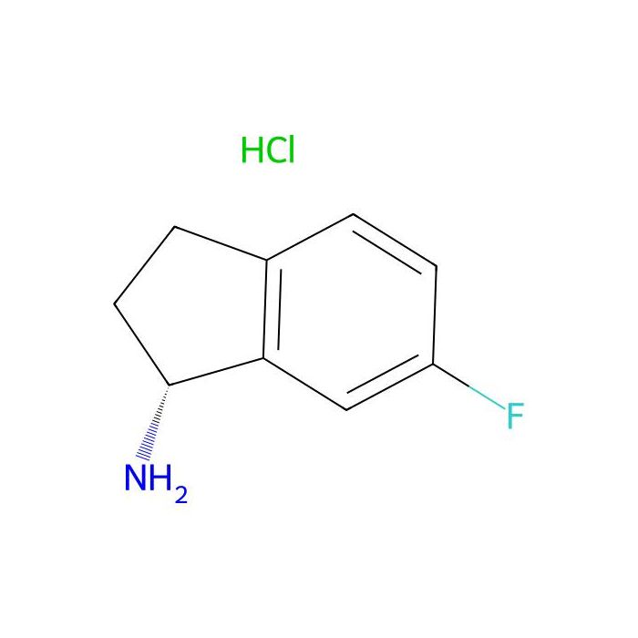 (R)-6-氟-2，3-二氢-1H-茚-1-胺盐酸盐