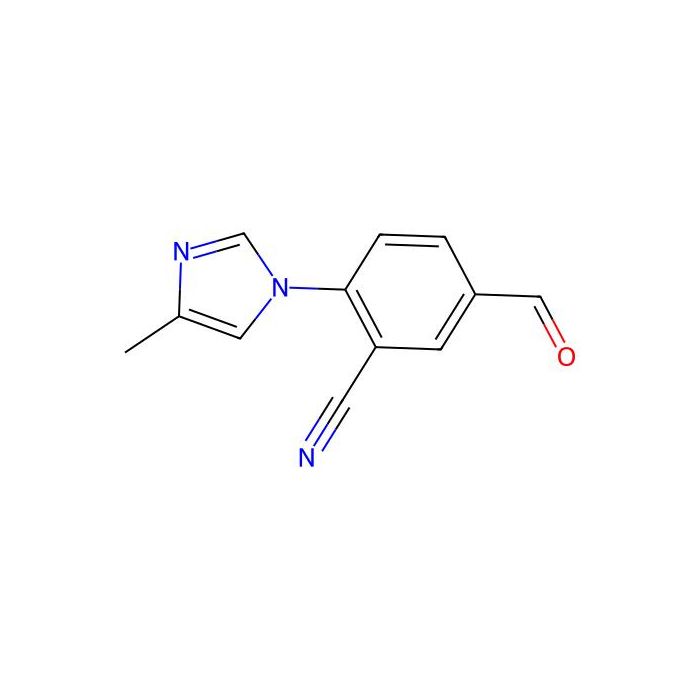 5-甲酰-2-(4-甲基-1H-咪唑基-1-基)苯甲腈