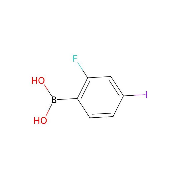 2-氟-4-碘苯硼酸(含不等量酸酐)