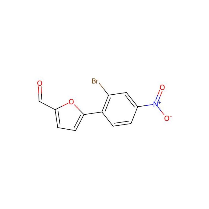 5-(2-溴-4-硝基苯基)呋喃-2-甲醛