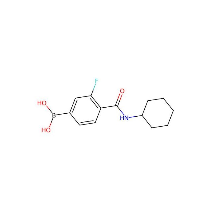 4-环己基氨甲酰基-3-氟苯硼酸(含不等量的酸酐)