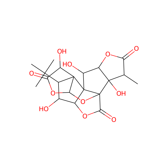 银杏内酯 C, PAF 受体拮抗剂