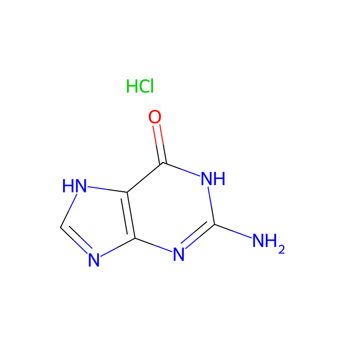 鸟嘌呤盐酸盐