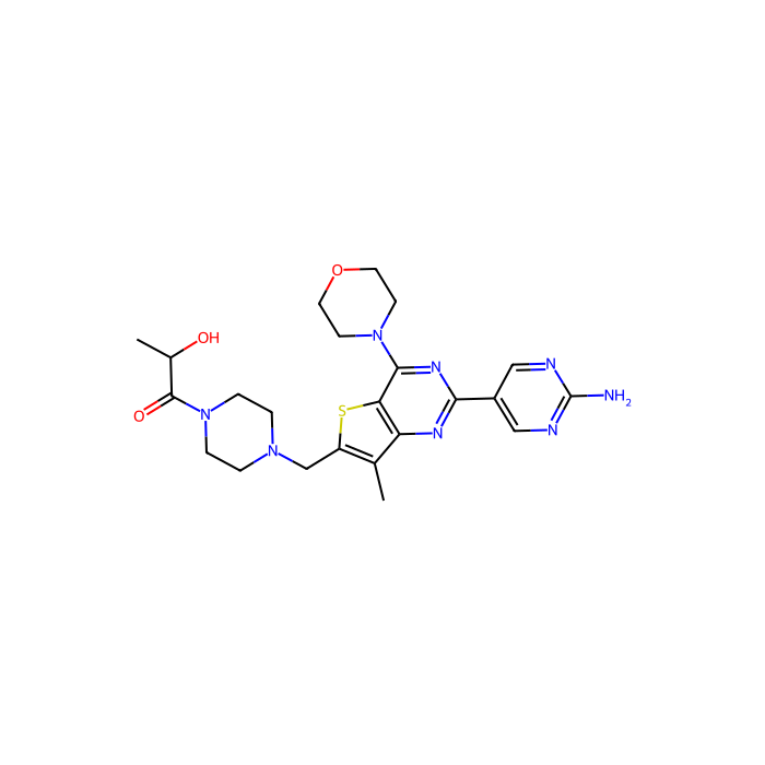 GDC-0980 (RG7422), PI3 激酶 I 类抑制剂
