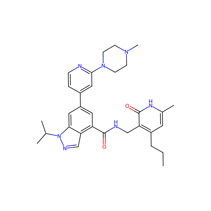 GSK343,细胞可穿透的histone H3-赖氨酸27（H3K27）甲基转移酶EZH2抑制剂, 增强子宙斯特 1 多聚核抑制复合体 2 亚基抑制剂；增强子宙斯特 2 多聚核抑制复合体 2 亚基抑制剂