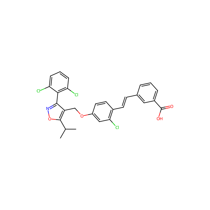 GW4064,法尼醇X受体（FXR）激动剂, 法尼类固醇 X 受体激动剂