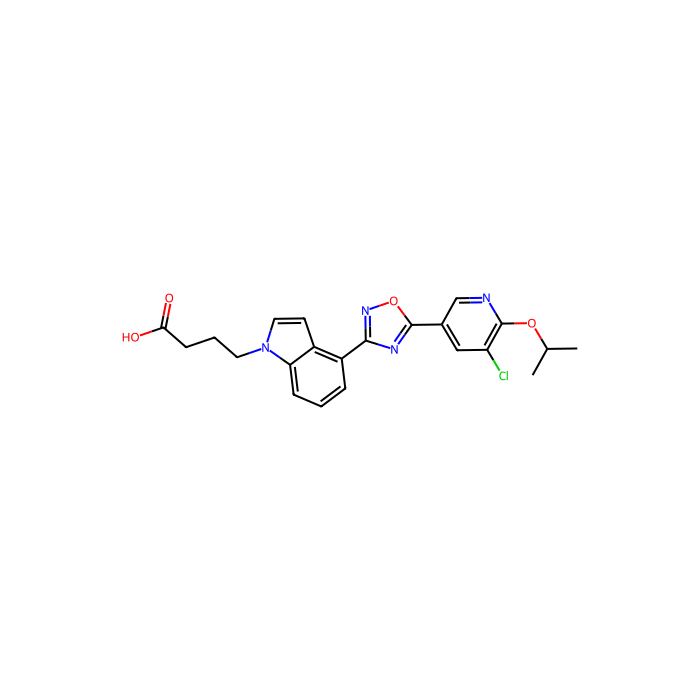 GSK2018682,S1P1和S1P5激动剂, S1P 1 受体激动剂;S1P 5 受体激动剂
