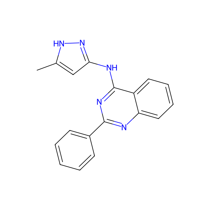 GSK-3抑制剂XIII, 极光激酶 A 抑制剂；糖原合酶激酶 3 beta 抑制剂；SRC 原癌基因抑制剂；非受体酪氨酸激酶