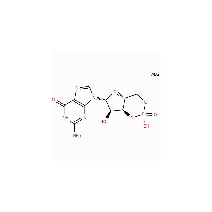 鸟苷-3',5'-环一磷酸, CNGA1 激活剂;CNGA2 激活剂;CNGA3 激活剂;HCN2 激活剂;磷酸二酯酶 2A 激活剂;磷酸二酯酶 3A 抑制剂;磷酸二酯酶 3B 抑制剂