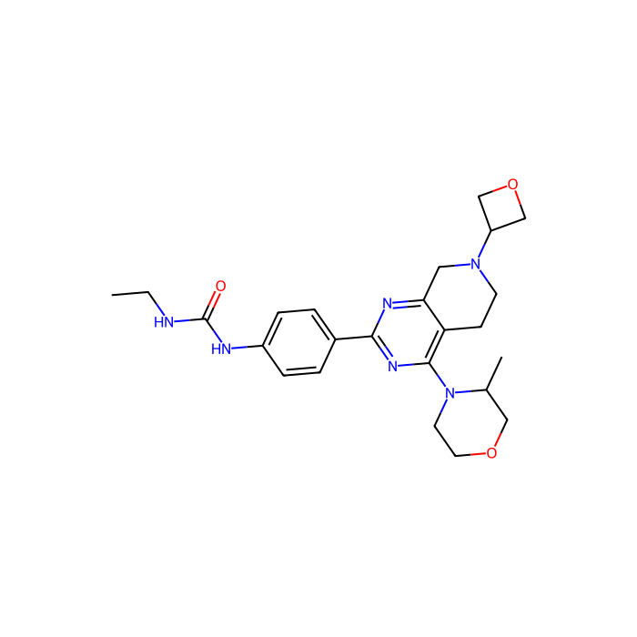 GDC-0349, 丝氨酸/苏氨酸蛋白激酶 mTOR 抑制剂