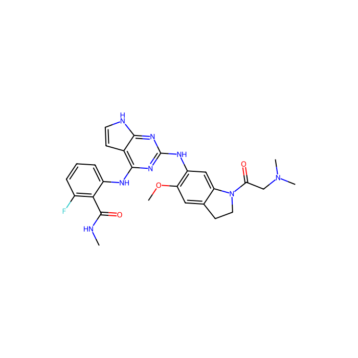 GSK1838705A, ALK 受体酪氨酸激酶抑制剂；胰岛素样生长因子 I 受体抑制剂；胰岛素受体抑制剂；核糖体蛋白 S6 激酶 A1 抑制剂