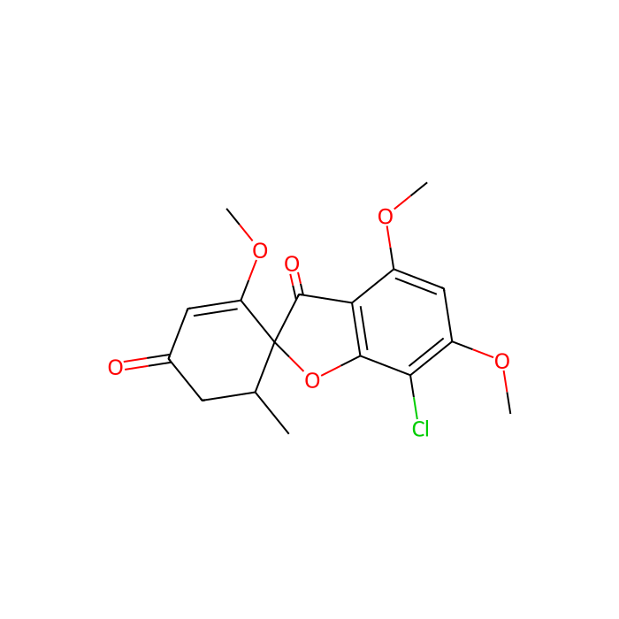 灰黄霉素, 微管蛋白抑制剂