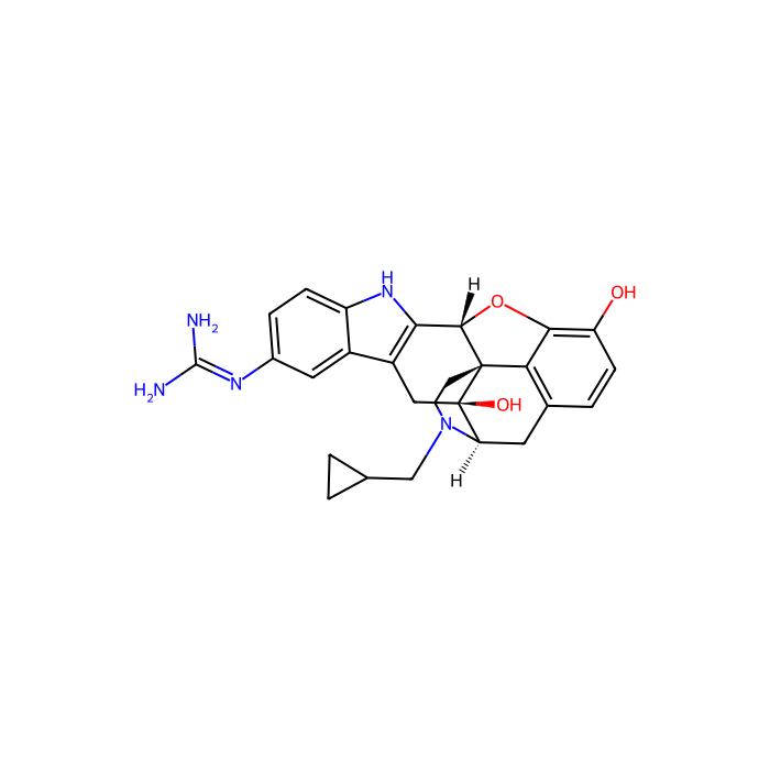 5'-guanidinonaltrindole, κ受体拮抗剂