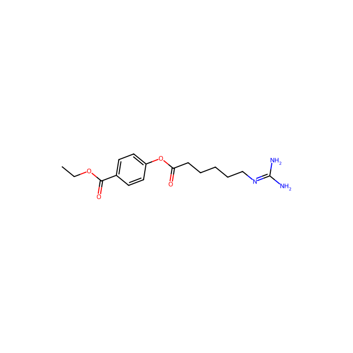 gabexate, 胰蛋白酶 alpha/beta 1 抑制剂