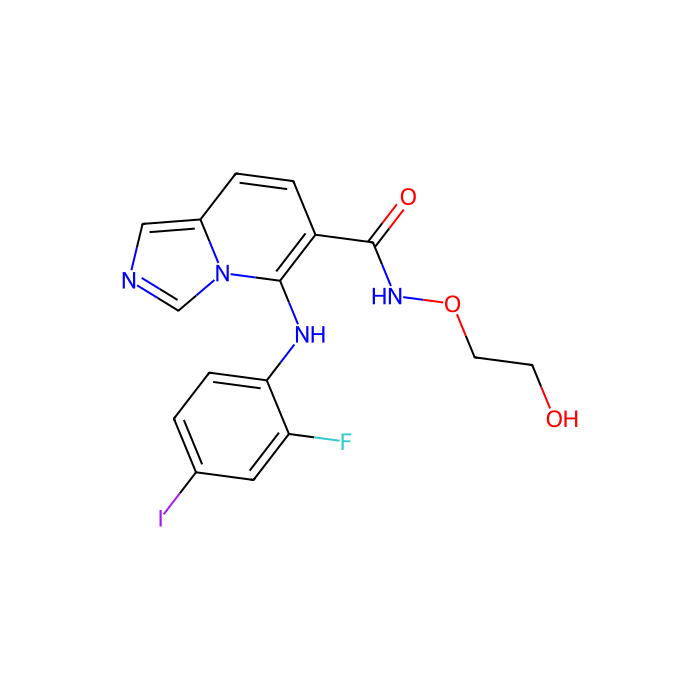GDC-0623, 丝裂原活化蛋白激酶激酶 1 抑制剂