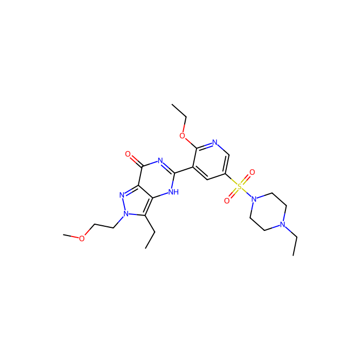 Gisadenafil, 磷酸二酯酶 5A 抑制剂