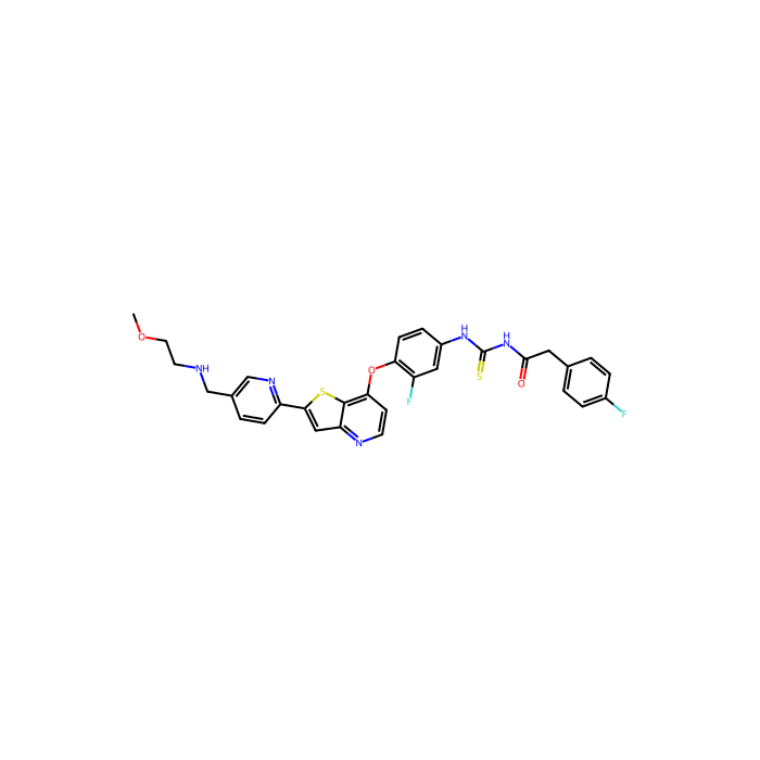 Glesatinib, 酪氨酸蛋白激酶 TIE-2 抑制剂