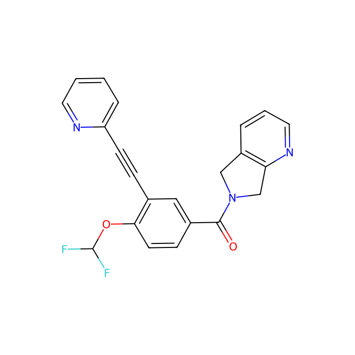 GRN-529, mGlu 5 受体的异构调节剂