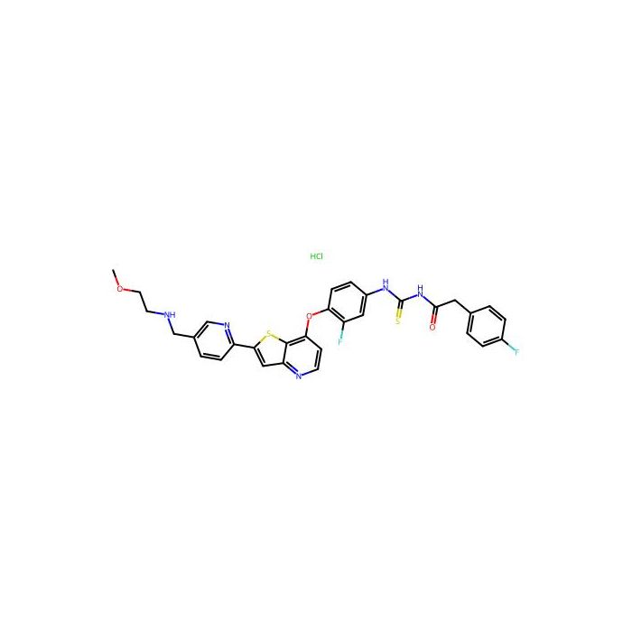 Glesatinib hydrochloride