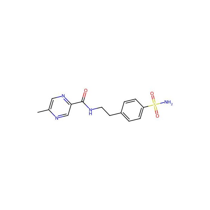 2-[4-氨基磺酰-苯基]-乙基-5-甲基吡嗪甲酰胺