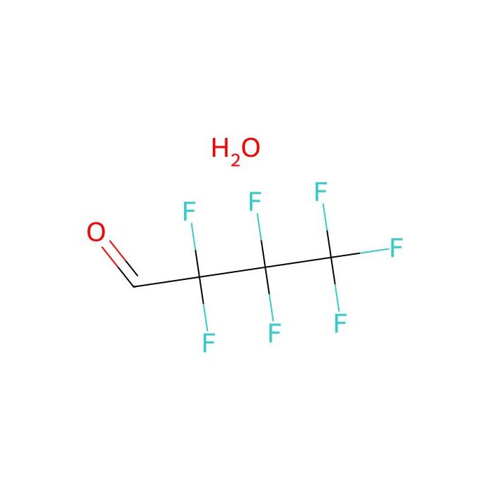 2,2,3,3,4,4,4-Heptafluorobutanal--water (1/1)