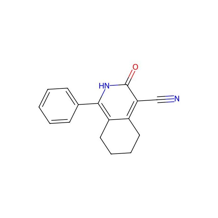 2,3,5,6,7,8-hexahydro-3-oxo-1-phenyl-4-Isoquinolinecarbonitrile