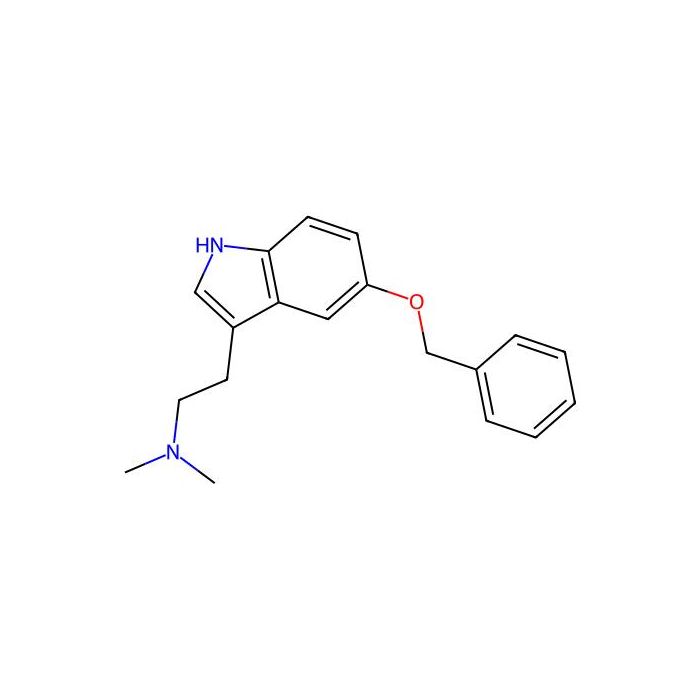 1H-Indole-3-ethanamine, N,N'-dimethyl-5-(phenylmethoxy)-