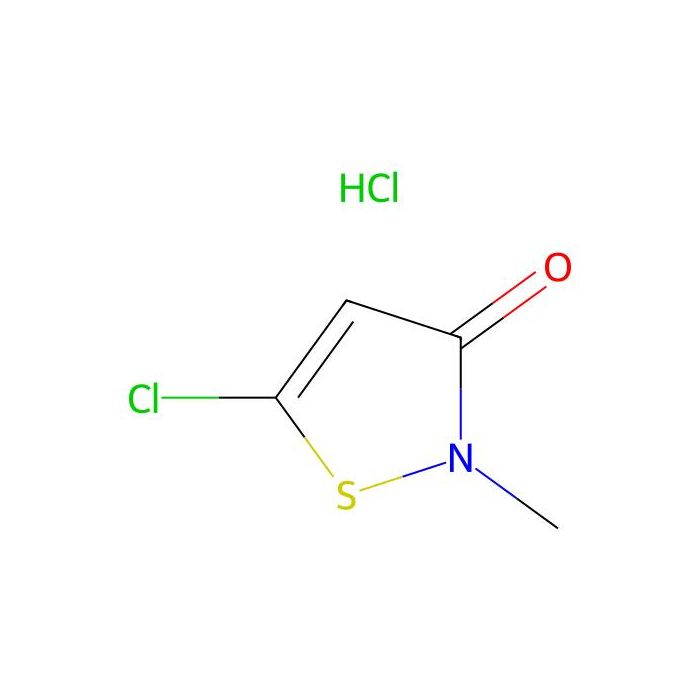 3(2H)-Isothiazolone, 5-chloro-2-methyl-, hydrochloride (1:1)