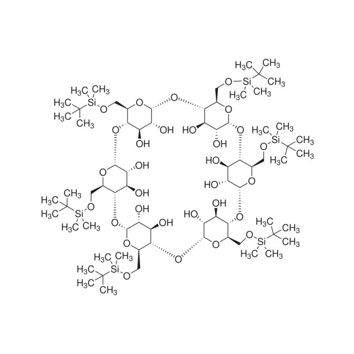 六(6-O-叔丁基-二甲基甲硅烷基)-α-环糊精
