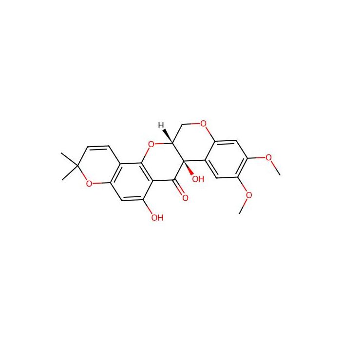 3H-Bis(1)benzopyrano(3,4-b:6',5'-e)pyran-7(7aH)-one, 13,13a-dihydro-6,7a-dihydroxy-9,10-dimethoxy-3,3-dimethyl-, (7aR-cis)-