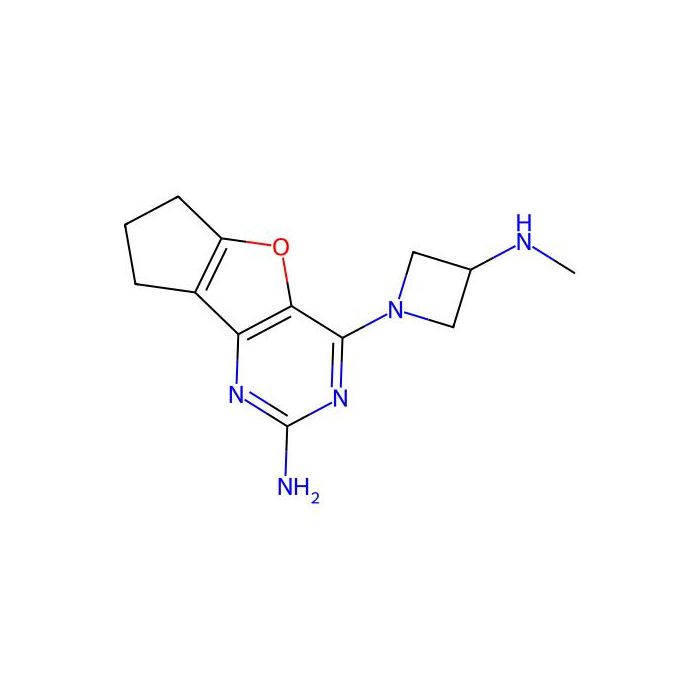 6H-Cyclopenta[4,5]furo[3,2-d]pyrimidin-2-amine, 7,8-dihydro-4-[3-(methylamino)-1-azetidinyl]-